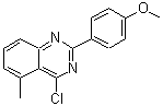 CAS#: 885277-29-2, 4-Chloro-2-(4-methoxyphenyl)-5-methylquinazoline