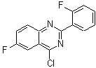 CAS#: 885277-47-4, 4-Chloro-6-fluoro-2-(2-fluorophenyl)quinazoline