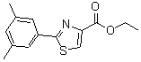 CAS 登录号：885278-63-7， 2-(3,5-二甲基苯基)-1,3-噻唑-4-羧酸乙酯