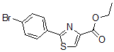 CAS#: 885278-75-1, 2-(4-Bromophenyl)-4-Thiazolecarboxylic Acid Ethyl Ester