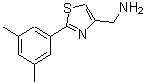 CAS 登录号：885280-05-7， 1-[2-(3,5-二甲基苯基)-1,3-噻唑-4-基]甲胺