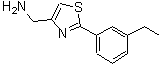 CAS 登录号：885280-88-6， 1-[2-(3-乙基苯基)-1,3-噻唑-4-基]甲胺