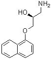 CAS 登录号：88547-38-0， (2S)-1-氨基-3-(1-萘基氧基)-2-丙醇