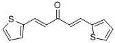 CAS 登录号：886-78-2， 1,5-二-(2-噻吩基)-1,4-戊二烯-3-酮