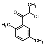 CAS 登录号：88632-72-8， 2-氯-1-(2,5-二甲基苯基)-1-丙酮