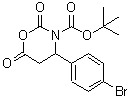 CAS#: 886362-54-5, 2-Methyl-2-propanyl 4-(4-bromophenyl)-2,6-dioxo-1,3-oxazinane-3-carboxylate