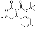 CAS 登录号：886362-60-3， 4-(4-氟苯基)-2,6-二氧代-1,3-恶嗪烷-3-羧酸叔丁酯
