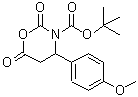 CAS#: 886362-61-4, 2-Methyl-2-propanyl 4-(4-methoxyphenyl)-2,6-dioxo-1,3-oxazinane-3-carboxylate