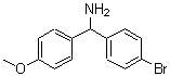 CAS 登录号：886362-84-1， 1-(4-溴苯基)-1-(4-甲氧基苯基)甲胺