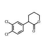 CAS#: 886363-68-4, 3-(3,4-Dichlorophenyl)tetrahydro-2H-pyran-2-one