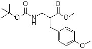 CAS#: 886366-52-5, Methyl 2-(4-methoxybenzyl)-3-({[(2-methyl-2-propanyl)oxy]carbonyl}amino)propanoate