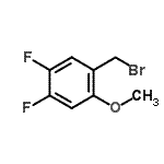 CAS#: 886499-64-5, 1-(Bromomethyl)-4,5-difluoro-2-methoxybenzene