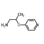 CAS#: 886763-56-0, 2-(4-Pyridinyloxy)-1-propanamine