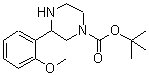 CAS 登录号：886768-01-0， 3-(2-甲氧基苯基)-1-哌嗪羧酸叔丁酯