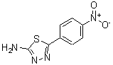 CAS 登录号：88683-31-2， 5-(4-硝基苯基)-1,3,4-噻二唑-2-胺