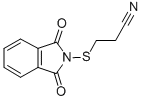 CAS 登录号：88683-57-2， N-((2-氰基乙基)硫代)邻苯二甲酰亚胺
