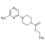 CAS 登录号：886851-60-1， 乙基1-(6-甲基-2-吡嗪基)-4-哌啶羧酸酯