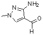 CAS 登录号：886851-66-7， 3-氨基-1-甲基-1H-吡唑-4-甲醛