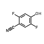 CAS#: 887267-05-2, 2,5-Difluoro-4-hydroxybenzonitrile