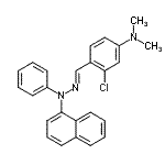 CAS 登录号：88738-63-0， N-[(2-氯-4-二甲基氨基-苯基)亚甲基氨基]-N-苯基-萘-1-胺