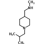 CAS 登录号：887405-46-1， 1-(1-异丁基-4-哌啶基)-N-甲基甲胺