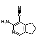 CAS 登录号：88745-30-6， 3-氨基-6,7-二氢-5H-环戊二烯并[c]吡啶-4-甲腈