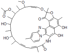 CAS 登录号：88747-56-2， 利福昔明
