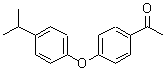 CAS 登录号：887574-95-0， 1-[4-(4-异丙基苯氧基)苯基]乙酮