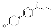 CAS 登录号：887578-03-2， 4-(4-羟基-1-哌啶基)苯甲亚氨酸乙酯