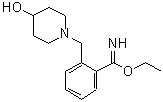CAS#: 887578-10-1, Ethyl 2-[(4-hydroxy-1-piperidinyl)methyl]benzenecarboximidate