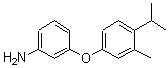 CAS#: 887579-91-1, 3-(4-Isopropyl-3-methylphenoxy)aniline