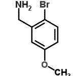 CAS#: 887581-09-1, 1-(2-Bromo-5-methoxyphenyl)methanamine