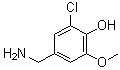 CAS#: 887582-40-3, 4-(aminomethyl)-2-chloro-6-methoxy-phenol