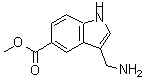 CAS 登录号：887582-73-2， 3-(氨基甲基)-1H-吲哚-5-羧酸甲酯