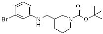 CAS 登录号：887587-00-0， 3-{[(3-溴苯基)氨基]甲基}-1-哌啶羧酸叔丁酯