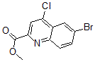CAS 登录号：887587-50-0， 6-溴-4-氯-2-喹啉羧酸甲酯
