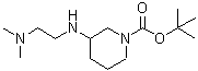 CAS#: 887588-48-9, 2-Methyl-2-propanyl 3-{[2-(dimethylamino)ethyl]amino}-1-piperidinecarboxylate