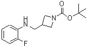 CAS 登录号：887589-96-0， 3-{[(2-氟苯基)氨基]甲基}-1-吖丁啶羧酸叔丁酯
