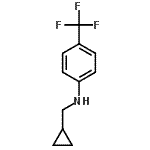 CAS#: 887590-10-5, N-(Cyclopropylmethyl)-4-(trifluoromethyl)aniline
