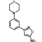 CAS#: 887591-31-3, 3-[3-(4-Morpholinyl)phenyl]-1,2-oxazol-5-amine