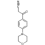 CAS#: 887591-40-4, 3-(4-morpholinophenyl)-3-oxo-propanenitrile