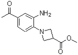 CAS 登录号：887596-08-9， 1-(4-乙酰基-2-氨基苯基)-3-吖丁啶羧酸甲酯