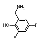 CAS#: 887596-94-3, 2-(Aminomethyl)-4,6-difluorophenol