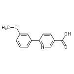 CAS#: 887976-16-1, 6-(3-Methoxyphenyl)nicotinic acid