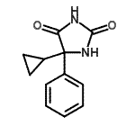 CAS#: 88807-86-7, 5-Cyclopropyl-5-phenyl-2,4-imidazolidinedione