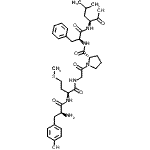 CAS 登录号：88847-78-3， L-酪氨酰-L-蛋氨酰甘氨酰-L-脯氨酰-L-苯丙氨酰-L-亮氨酸