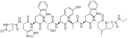 CAS 登录号：88848-87-7， (去-甘氨酰10, D-丙氨酰6, 乙基脯氨酰胺9)-黄体生成激素释放激素 (鲑鱼)