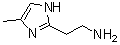 CAS#: 88883-84-5, 2-(4-Methyl-1H-imidazol-2-yl)ethanamine