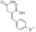 CAS 登录号：889-10-1， 2-(4-甲氧基苄亚基)琥珀酸