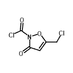 CAS 登录号：88918-36-9， 5-(氯甲基)-3-氧代-1,2-恶唑-2(3H)-甲酰氯